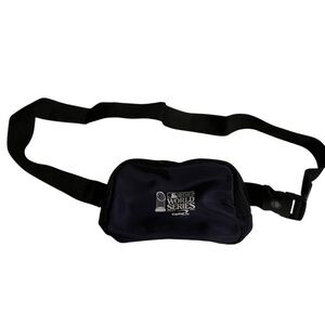 Hit Belt Bag 2023 MLB World Series Capital One Navy Blue White Black Zipper